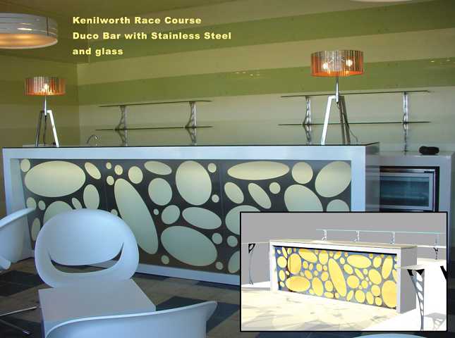 Bar Counter Interior and Exterior Furniture by Rootform Blacksmith Wrought Iron Forged Metal Cape Town Western Cape