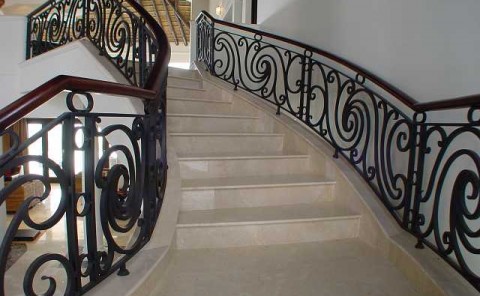 Blacksmith Forged Metal Wrought Iron Balistrade Cape Town Western Cape