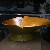 Glass Wood and blacksmith forged metal Kitchens and Bathrooms cape town