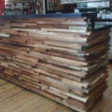 Glass Wood and blacksmith forged metal Kitchens and Bathrooms cape town