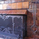 Blacksmith Forged Metal Fire Screen Cape Town Western Cape