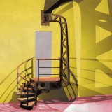 Blacksmith forged meta,l, concrete and wood Floating Staircase Cape Town South africa