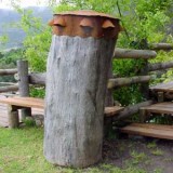 Blacksmith Illuminated Metal Tree SculptureCape Town Western Cape