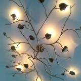 Blacksmith Illuminated Metal Tree SculptureCape Town Western Cape